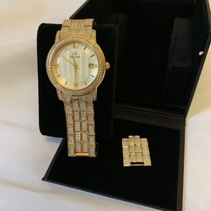 Bulova Crystal Men's Watch